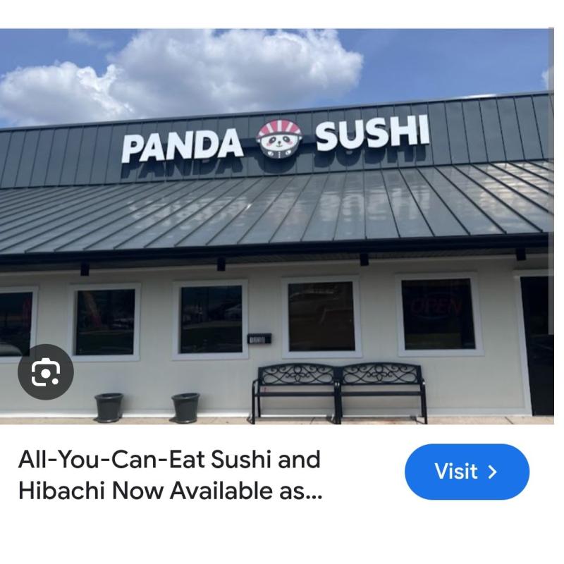 Panda sushi