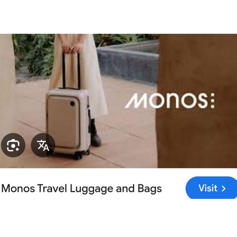 Monos Travel luggage and Bags